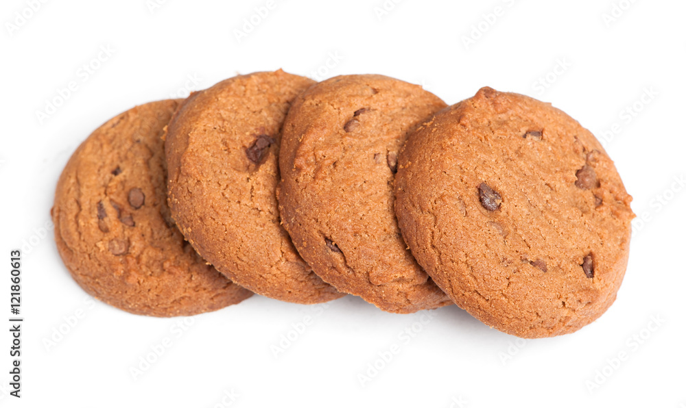 Oatmeal cookies with chocolate Oatmeal cookies with chocolate