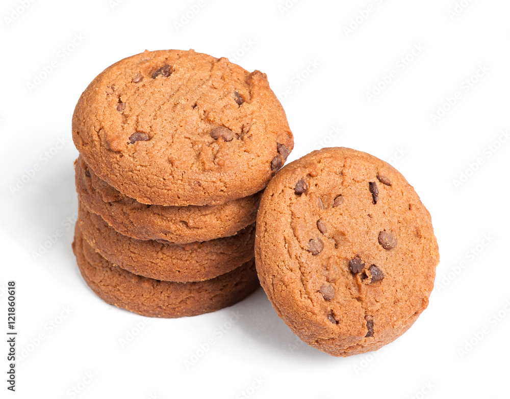 Oatmeal cookies with chocolate Oatmeal cookies with chocolate