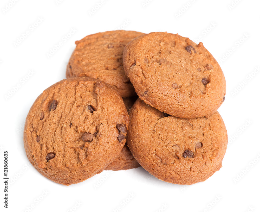 Oatmeal cookies with chocolate Oatmeal cookies with chocolate