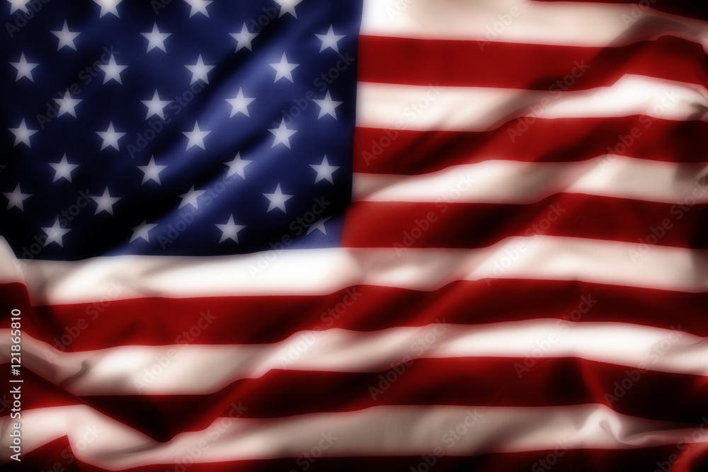 Obraz premium USA flag