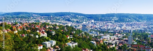 Stuttgart Panorama Nord - Süd