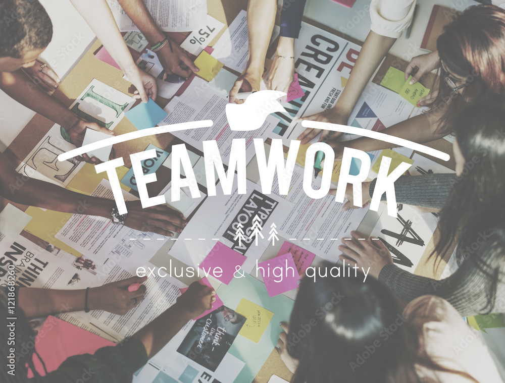 Teamwork Collaboration Togetherness Association Concept