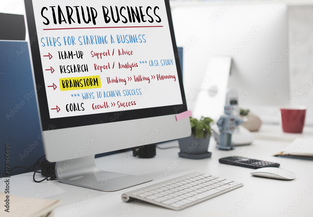 Startup Business Plan Steps Graphic Concept Startup Business Plan Steps Graphic Concept