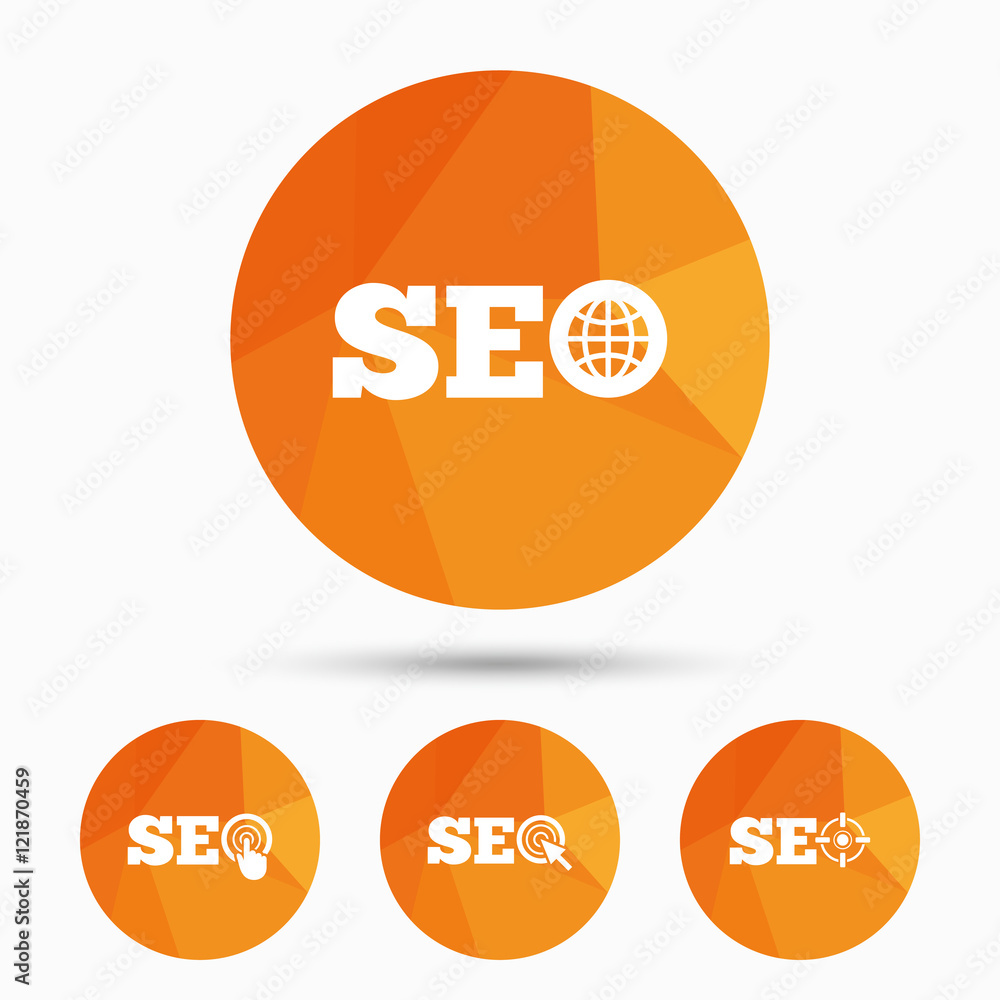 SEO icons. Search Engine Optimization symbols. SEO icons. Search Engine Optimization symbols.