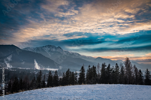 Zakopane during the skiing ...