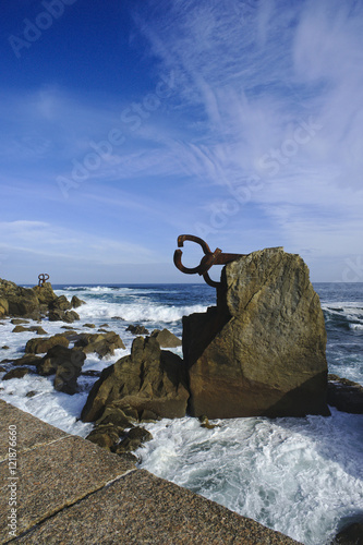 Peine del viento. Eduardo Chillida, 1977. photo