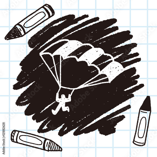 doodle parachute