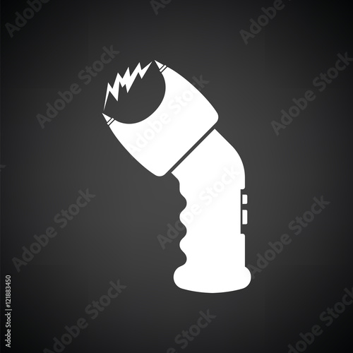Police stun gun icon