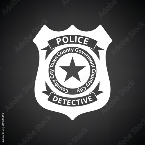 Police badge icon