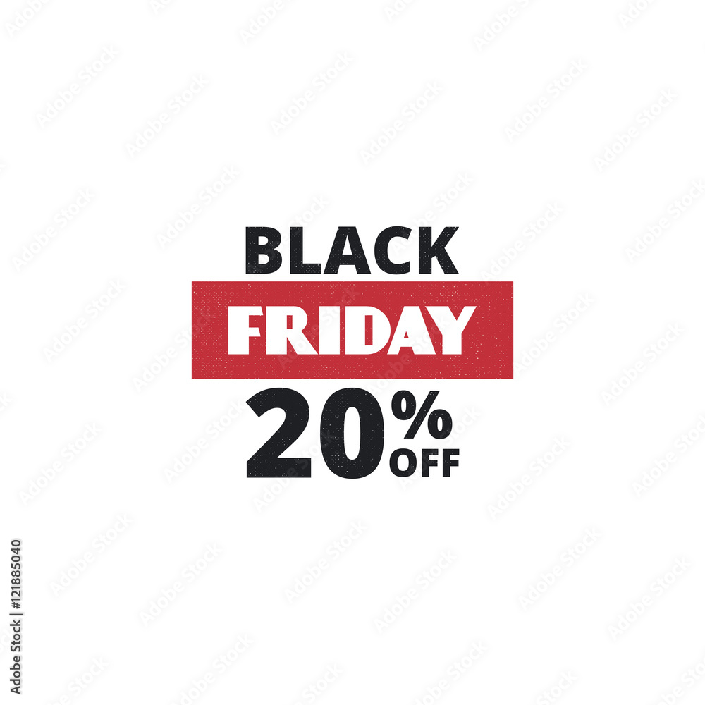 Black Friday Label Black Friday Label