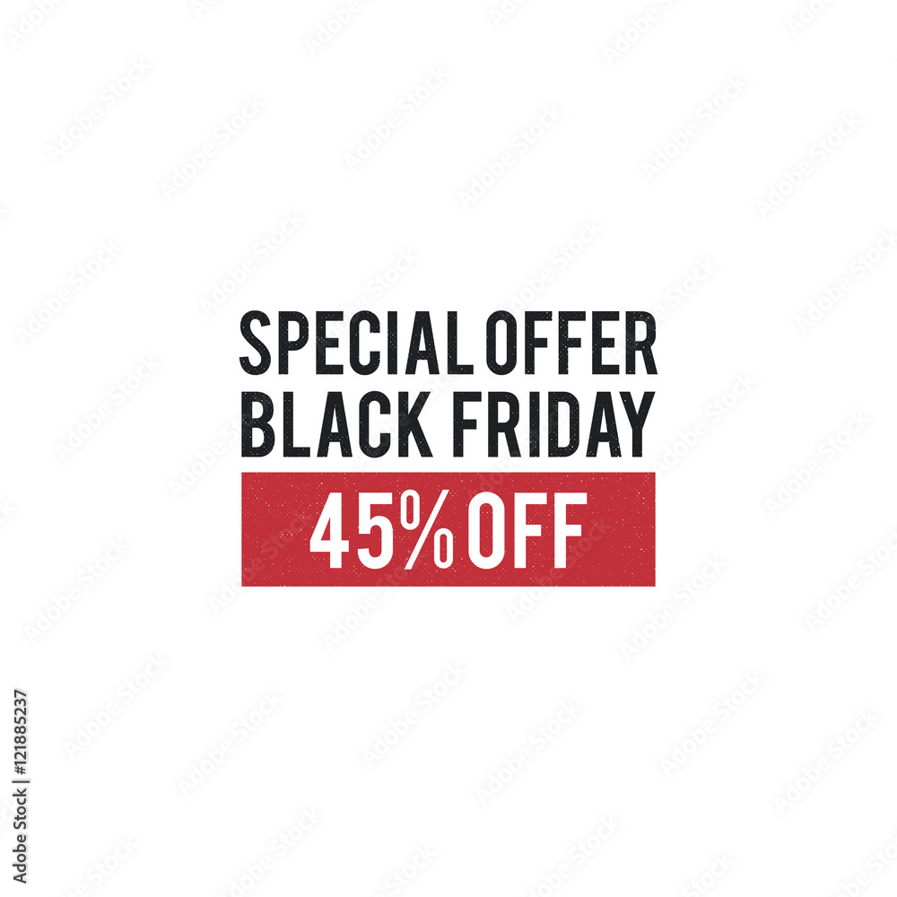 Black Friday Label Black Friday Label