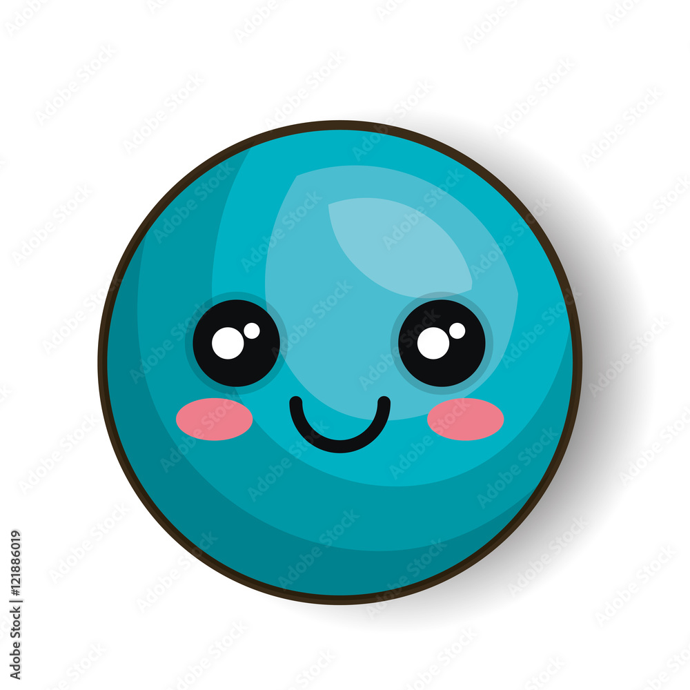 emoticon happy blue round isolated graphic vector illustration eps 10 emoticon happy blue round isolated graphic vector illustration eps 10