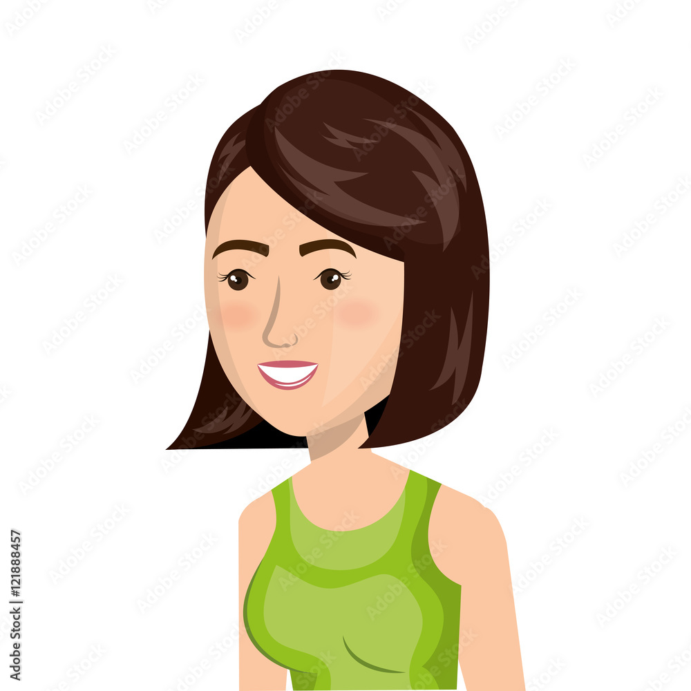 cartoon girl sport icon vector illustration eps 10 cartoon girl sport icon vector illustration eps 10