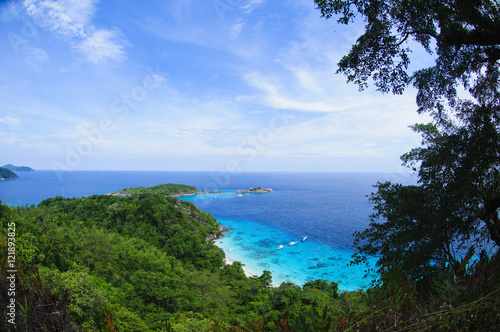 Tropical beach, Similan Islands, Andaman Sea, Thailand © ballllad