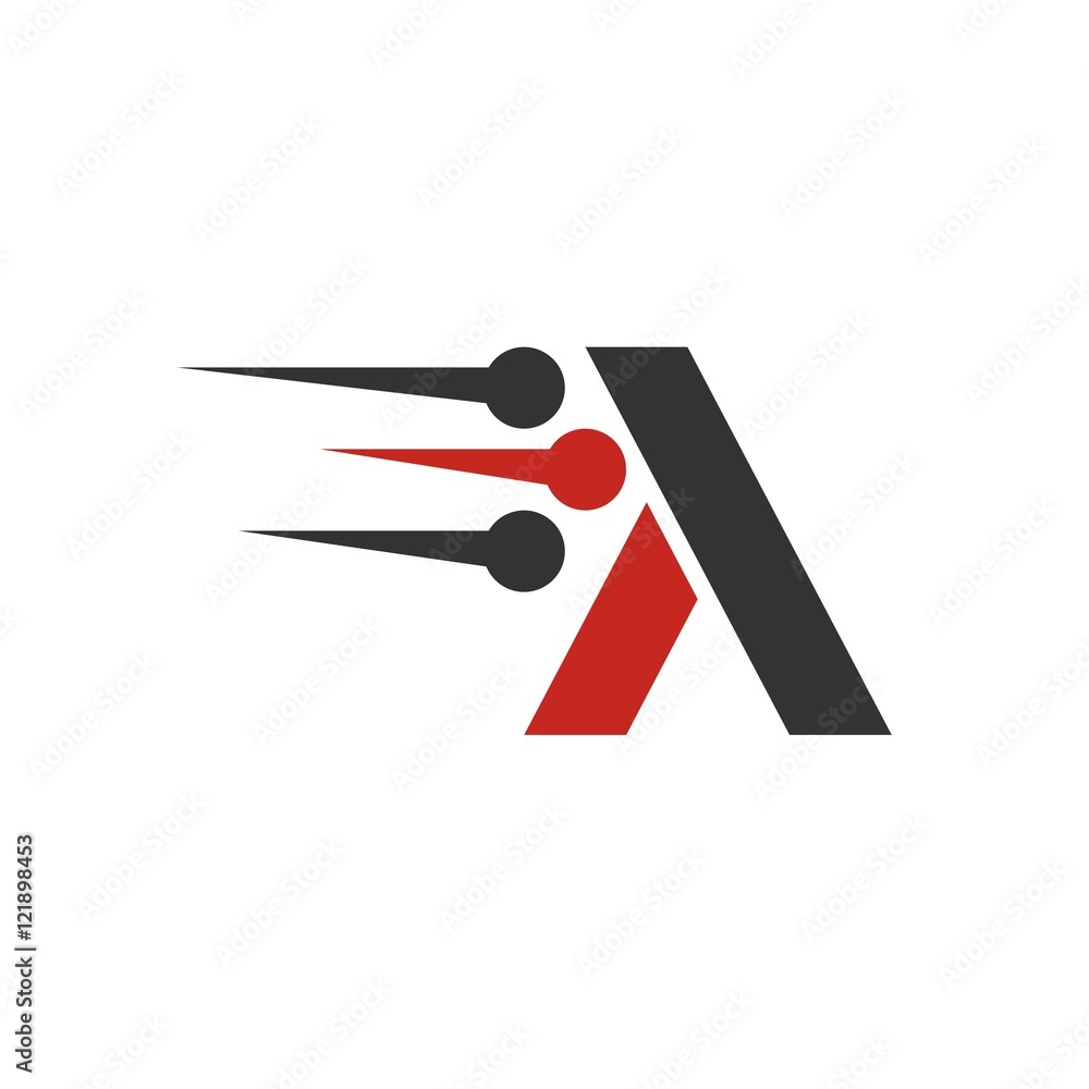 AA letter abstract logo design AA letter abstract logo design