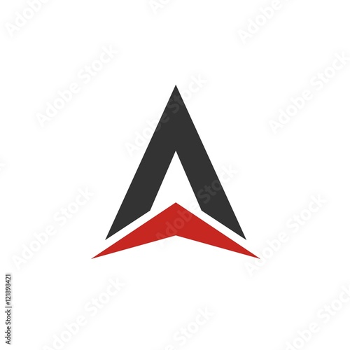 AA letter abstract logo design