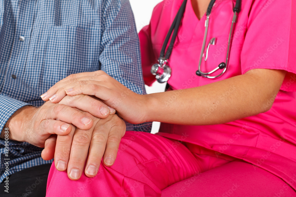 Obraz premium Elderly care