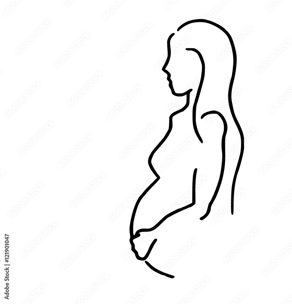Zwangere vrouw Zwangere vrouw