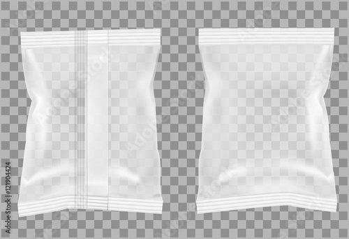 Transparent packaging for snacks, food, chips, sugar and spices