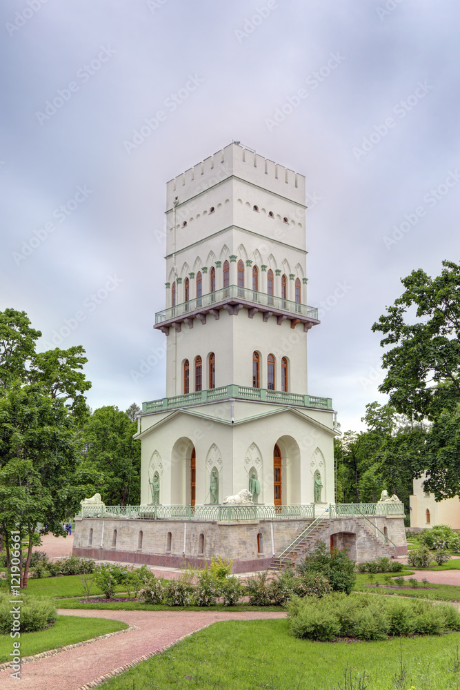 White tower, Saint Petersburg, Pushkin