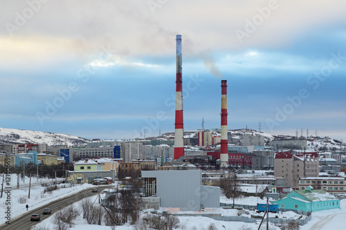 Murmansk cityscape
