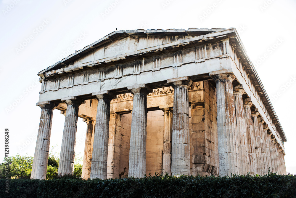 Temple of Hephaestus in Ancient Agora, Athens, Greece