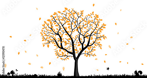 Herbst Baum