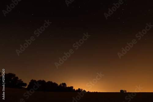 Night sky over the Israel Negev desert © Dotan