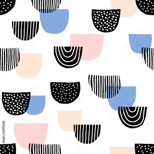 Tapety Ręcznie rysowane wzór