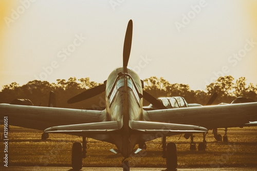 Fotografie Warbird at Dusk