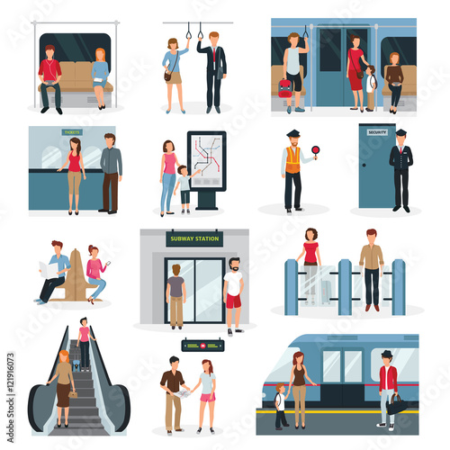 Subway People Set