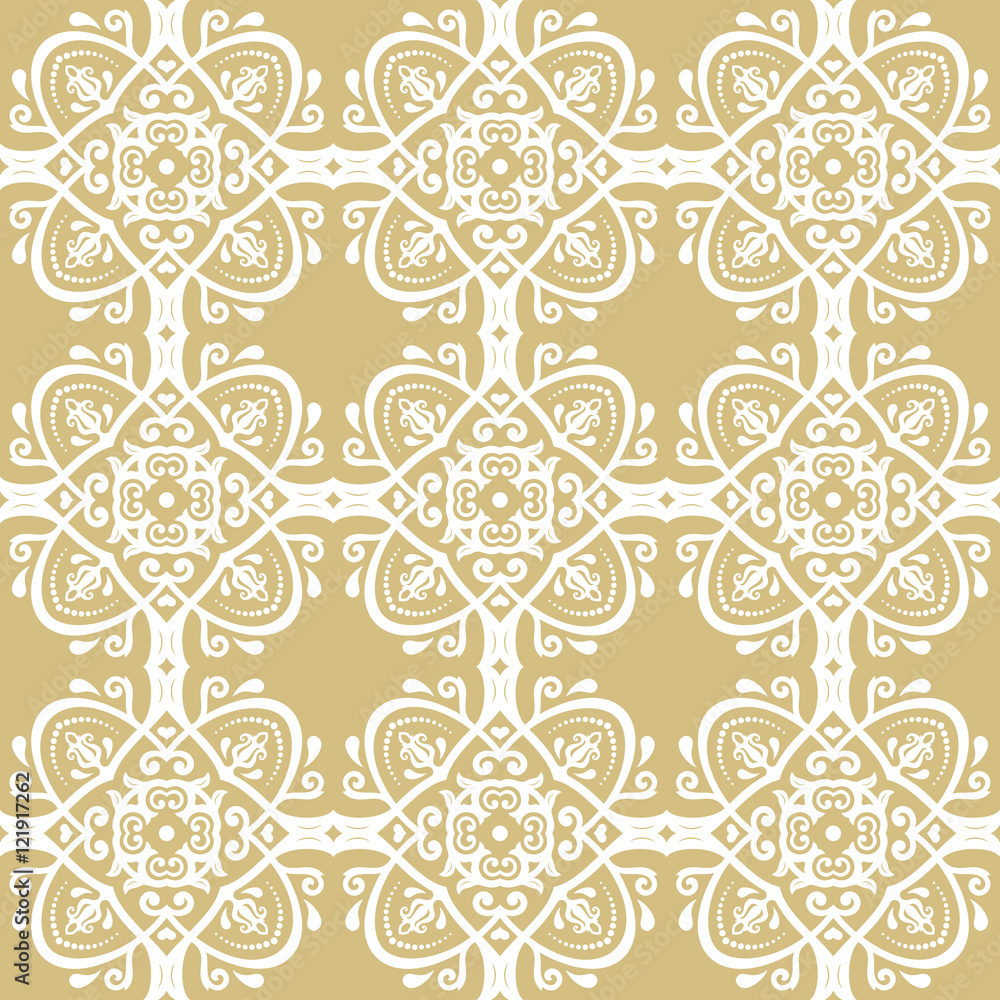 Seamless Vector Baroque Pattern