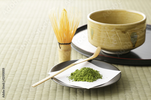 Foto 抹茶　Japanese maccha green tea