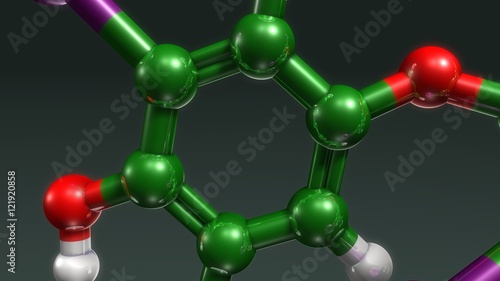 Triodothyronine structure photo