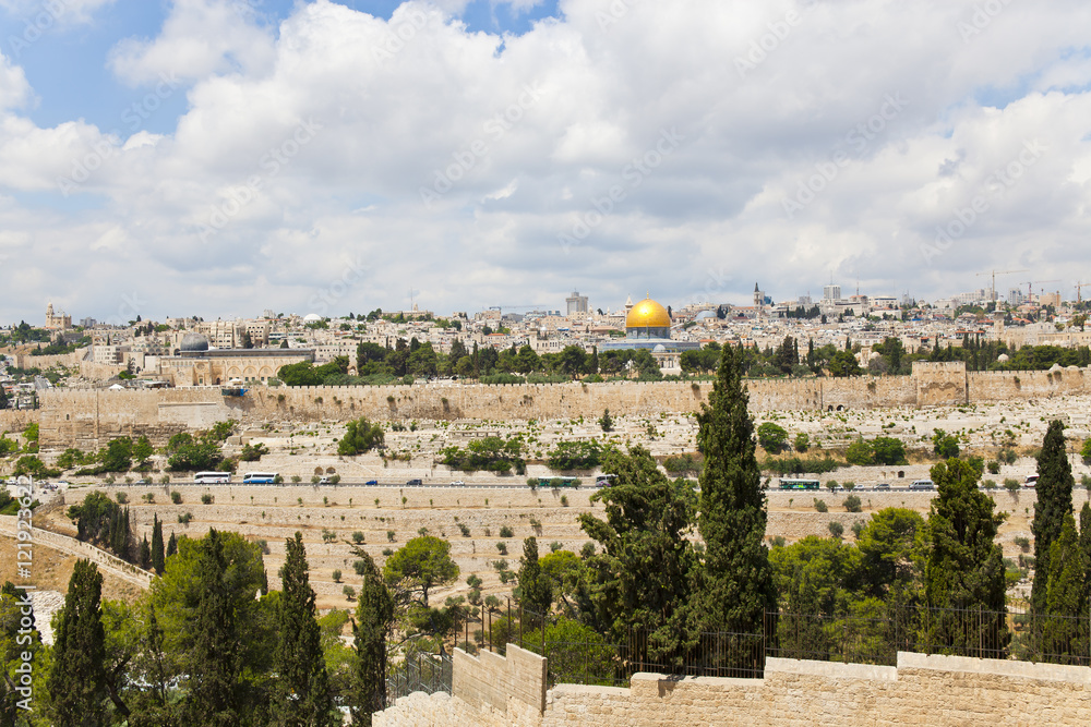 Widok na Jerozolime