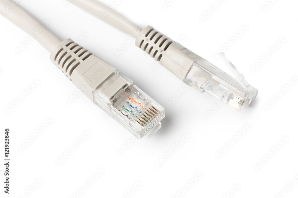 Close up of network cable Close up of network cable