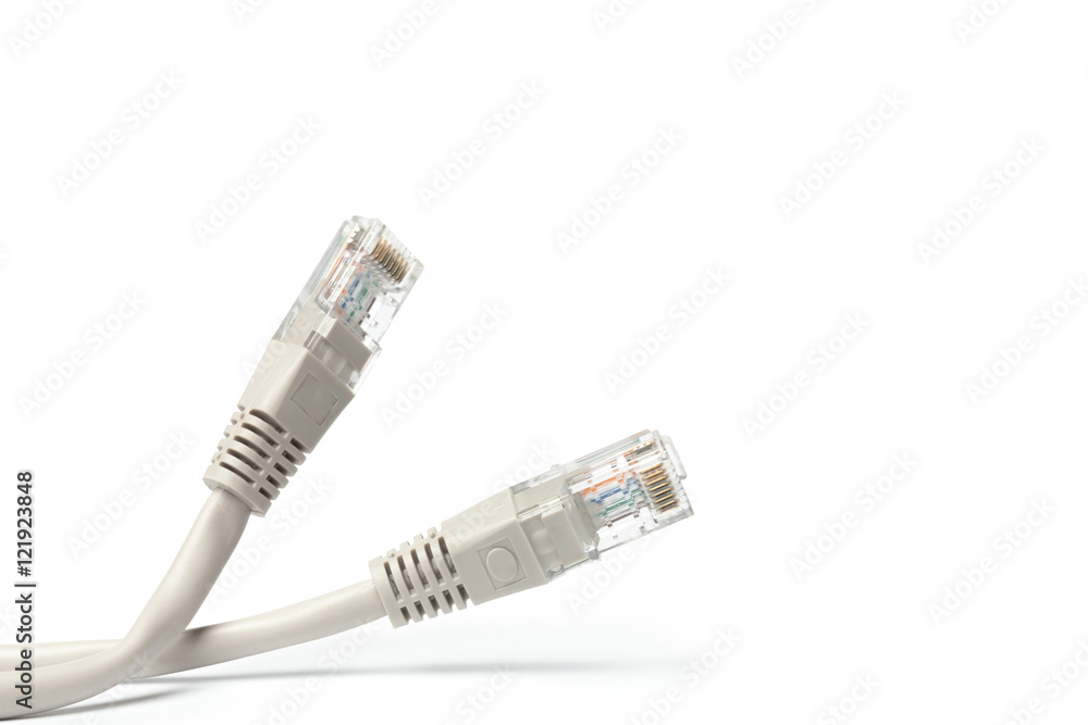 Close up of network cable Close up of network cable