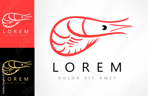 shrimp vector