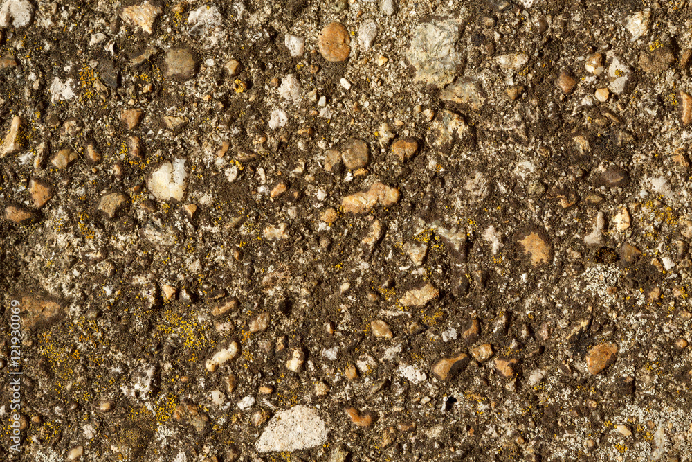 Rubble, gravel and pebbles concrete texture. Environmentally friendly construction concept Rubble, gravel and pebbles concrete texture. Environmentally friendly construction concept