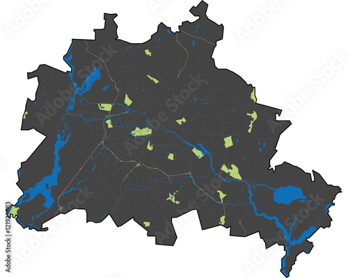 Berlin Stadtgebiet
