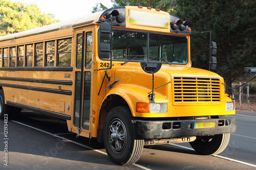 Bus scolaire photo