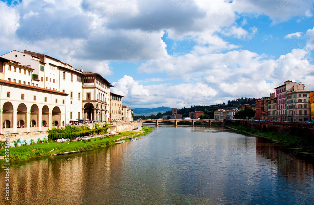 The Italy journey, beautiful city Florence.