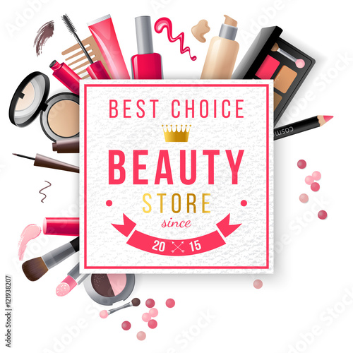 beauty store emblem 