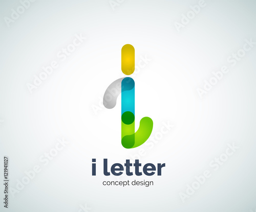 Letter i logo