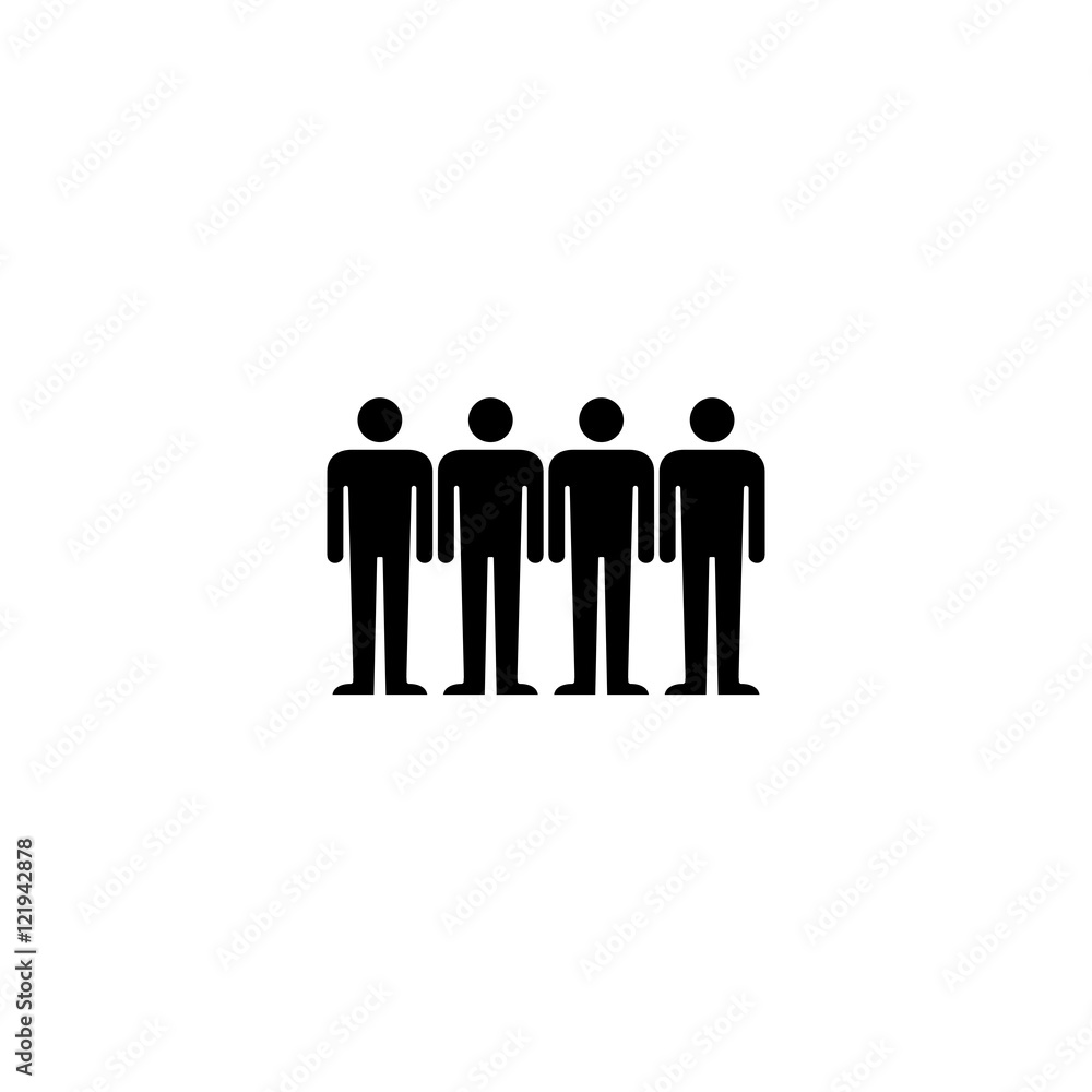 People Icons - Isolated On White Background. Vector Illustration, Graphic Design. For Web, Websites, Print Material, Template People Icons - Isolated On White Background. Vector Illustration, Graphic Design. For Web, Websites, Print Material, Template