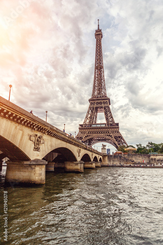 Eiffel tower in Paris Europe © Anatoly Repin