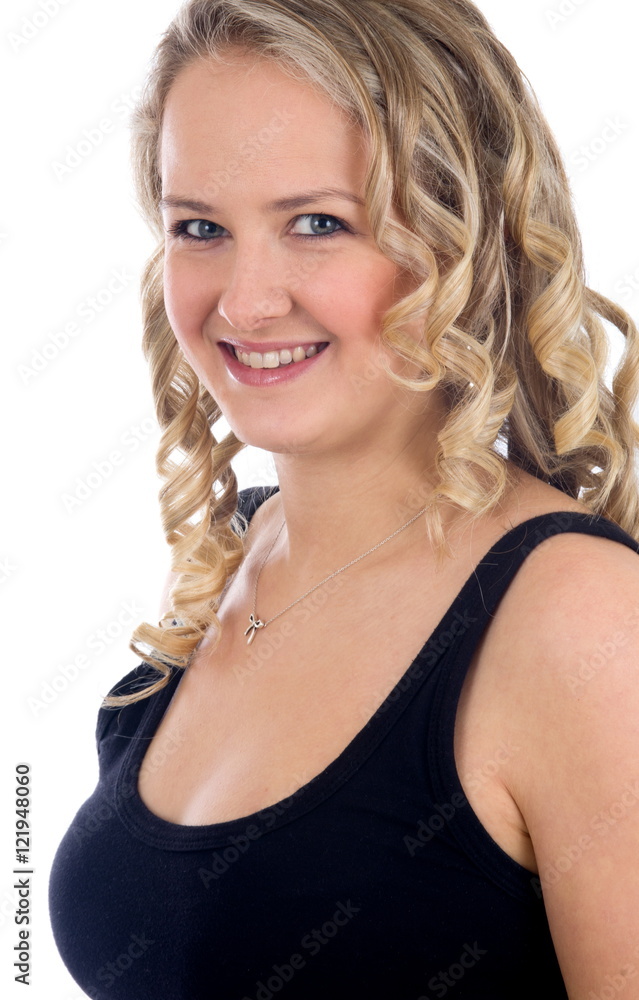 Fototapeta premium blonde woman