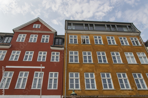 Colorful buildings of Copenhagen 2