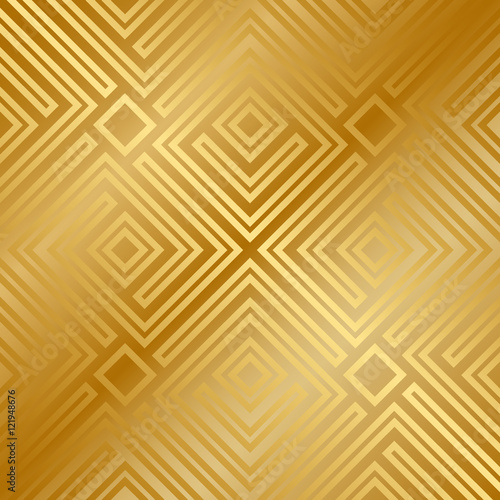 Vector gold background with pattern