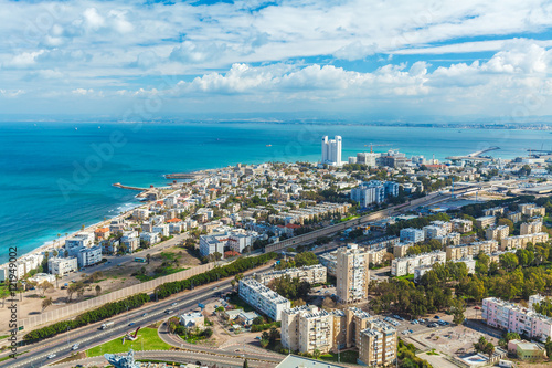 Aerial View of Haifa city © Rostislav Ageev